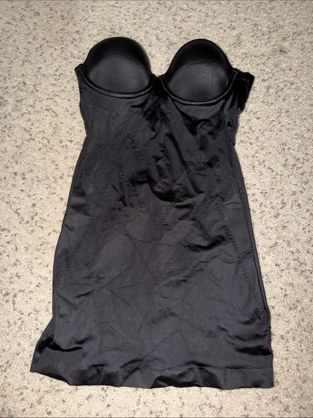 Secret by Victoria’s Secret Black Strapless Shapewear Slip Dress